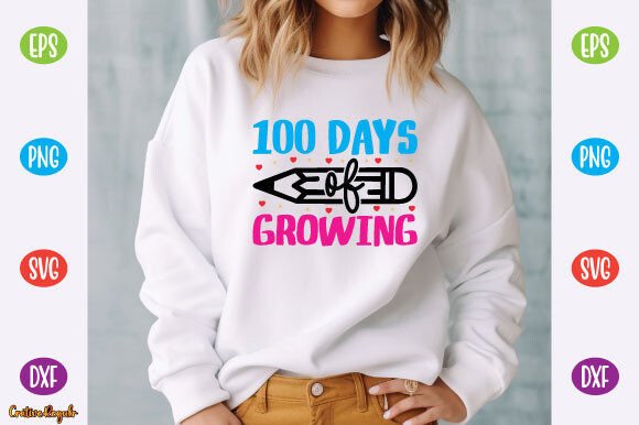 100 Days of Growing Graphics and Crafts