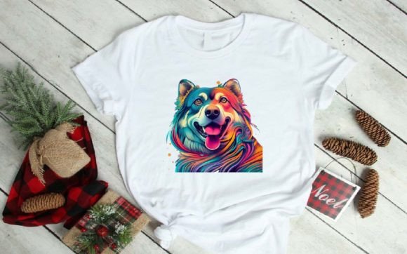 Beautiful Dog Head SVG Design: A Versatile Graphic for Small Business Branding