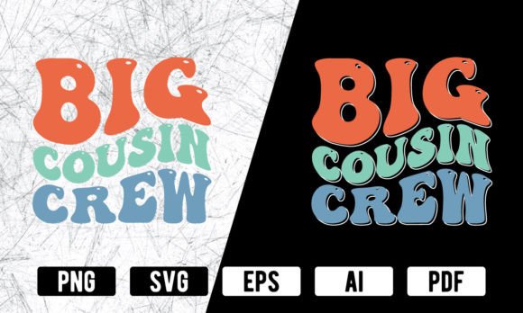 Big Cousin Crew Graphics for Local Business Branding