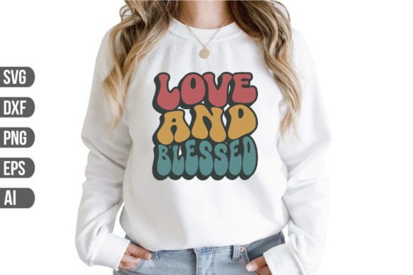 Love and Blessed Svg: Graphics and Crafts in One