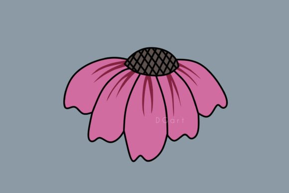 Pink Flower Graphics Freebies for Crafters