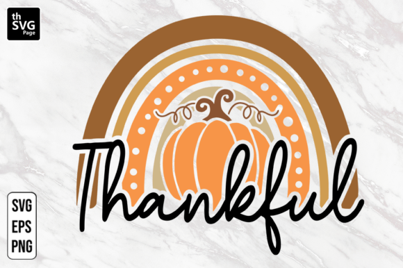 Rainbow Pumpkin SVG: Graphics for Fall Freebies