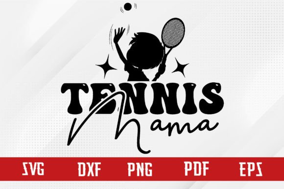 Tennis Mama Svg Design
