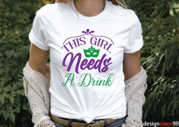 This Girl Needs a Drink Svg