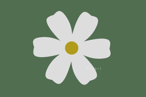 White Flower Graphics: Freebies for Creative Design